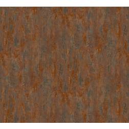 Living Walls Metallic Mustertapete A.S. Création Il Decoro in Braun Metallic Orange 326511