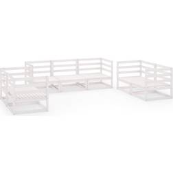 vidaXL 3075450 Loungeset, Bord inkl. 7 Soffor