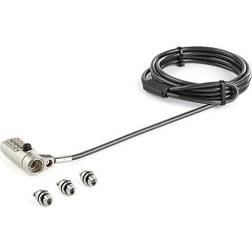 StarTech LTULOCK4D 6.5 Inch Laptop Cable Lock