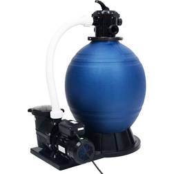 vidaXL Sand Filter with 7-Way Valve & 1000W