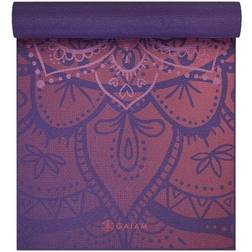 Gaiam 6mm Premium Yoga Mat Athenian Rose Metallic