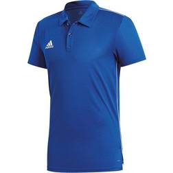 adidas Core 18 Climalite Polo Shirt Men - Bold Blue/White