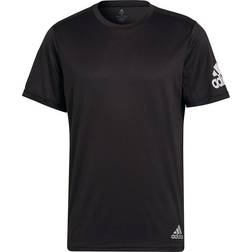 Adidas Run It Manga Corta Negro Blanco - Black