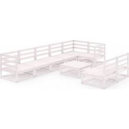 vidaXL 3075620 Loungesæt, 1 borde inkl. 8 sofaer