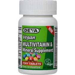 Deva Nutrition Vegan Multivitamin & Mineral Supplement 90 st