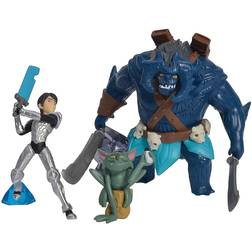 Dreamworks actionfigurer TrollHunters junior 3,5-6-8,5 cm 3-delad