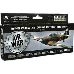 Vallejo Model Air RAF SEAC Air Command Colors 17 Ml