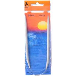 Pony Classic 80cm Fixed Circular Knitting Needles 6.00mm (P50613)