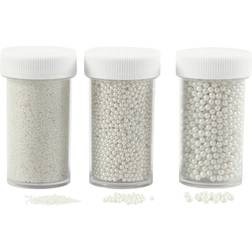 Creotime Caviar Pearls Pärlemo Vit 3 x 45 g