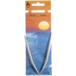 Pony Classic 40cm Fixed Circular Knitting Needles 6.00mm (P47613)