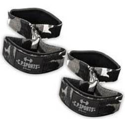 C.P. Sports Figure 8 Straps Lifting Loops, Camo, One Size