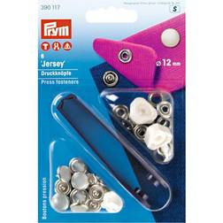 Prym Trykknapper Jersey 12mm 6stk Perlemor
