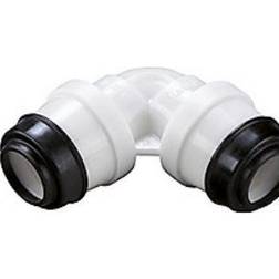 Hawle Delrin vinkel 63 mm. 90° PN16. POM