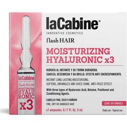 laCabine Ampuller Flash Hair Fugtgivende Hyaluronsyre (7 pcs)