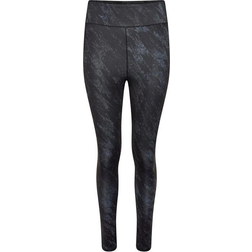 Dare 2b Influential Leggings Women - Ebony Grey Shard Print