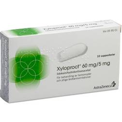 Xyloproct 60mg/5mg 10 st Stolpiller