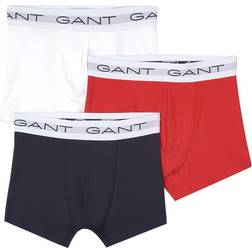 Gant Teen Boy's Trunks 3-Pack - Multicolor