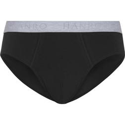 Hanro Cotton Essentials Briefs 2-pack - Black