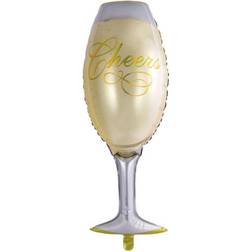 Hisab Joker Foil Balloons Wine Glass Cheers