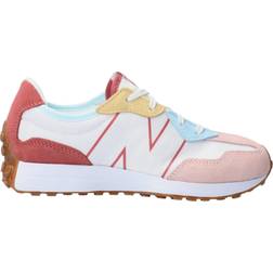 New Balance Kid's 327 - White/Pink