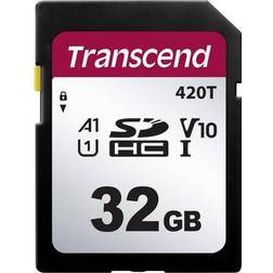 Transcend 420T SDHC Class 10 UHS-I U1 V10 A1 32GB