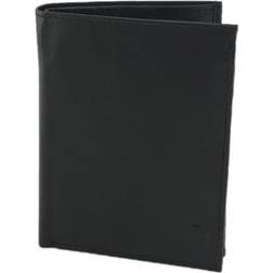 Mz Mode Wallet for Men in Leather - Black