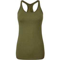 Tridri Seamless 3D Fit Sculpt Vest Women - Olive