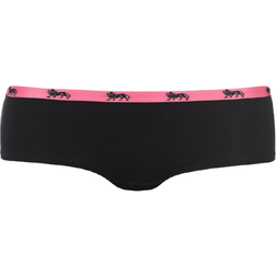 Lonsdale Single Short Ladies - Black/Fluo Pink