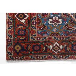 Arkiio Tabriz Vintage Original Ull Multifärgad, Röd, Blå, Vit 110x115cm
