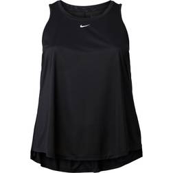 Nike Dri-Fit One Standard-Fit Plus Size Tank Top Women - Black/White