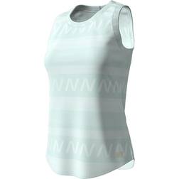 New Balance Q Speed Jacquard Tank Top Women - Pale Blue Chill