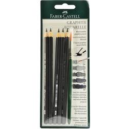 Faber-Castell Akvarelkulblyanter 5 p pensel