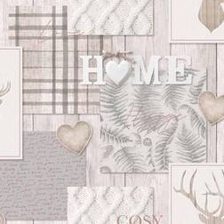Fresco Hygge Rose Gold Wallpaper