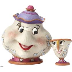 Disney Traditions Skønheden & Udyret Mrs Potts & Chip