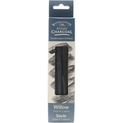 Winsor & Newton Kul/charcoal 3 stk. i pk. (tykke)