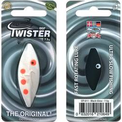 OGP Twister 2g Gennemløber Black/White Glow