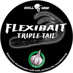 Skull Gear Flexibait Triple Tail-Black
