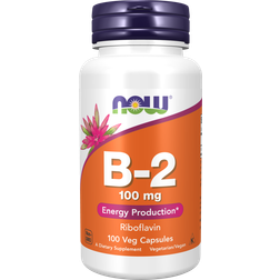 Now Foods Vitamin B-2 100mg 100 Stk.