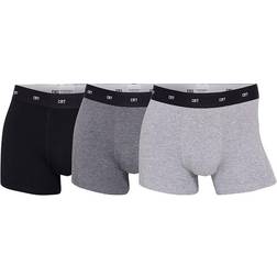 CR7 Men's Bamboo Trunk 3-Pack - Black/Grey