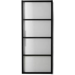 Habo Square Skydedør Klart glas (100x213.3cm)