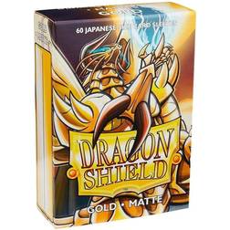 Dragon Shield Matte Gold 60 Japanese Card Sleeves