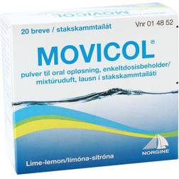 Movicol Lime-Lemon 20 stk Portionspose