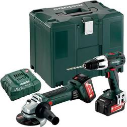 Metabo SB 18 LT + W 18 LTX 125 QUICK (2x4.0Ah)