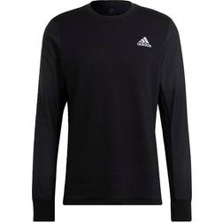 Adidas Fast Reflective Crew Sweatshirt Men - Black/Reflective Silver