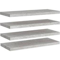 vidaXL - Wall Shelf 31.5" 4