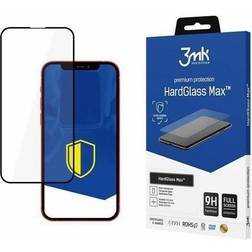 3mk HardGlass Max Iskunkestävä Panssarilasi iPhone 13 Musta