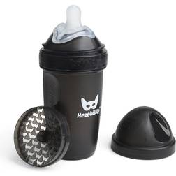 Herobility Double Anti-Colic Baby Bottle 240 ml Black