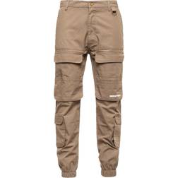 Hype Continu8 Unisex Cargo Trousers - Beige