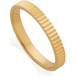 Monica Vinader Gold Disco Ring