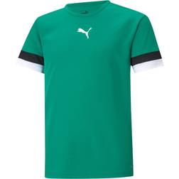 Puma teamRISE Jersey Jr - Pepper Green/Black/White